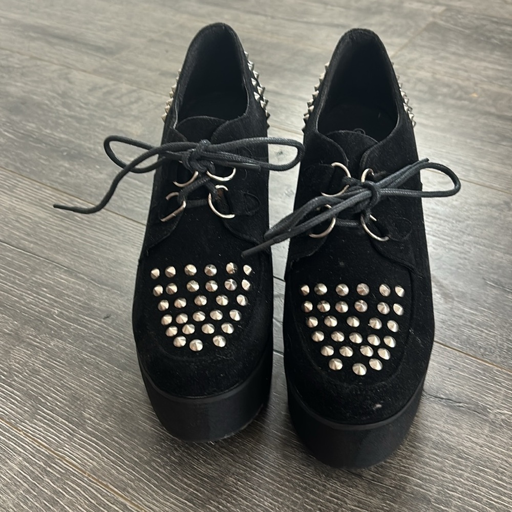 Studded platform creepers - Picture 3 of 4